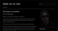 Desktop Screenshot of metadope.com