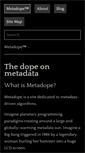Mobile Screenshot of metadope.com
